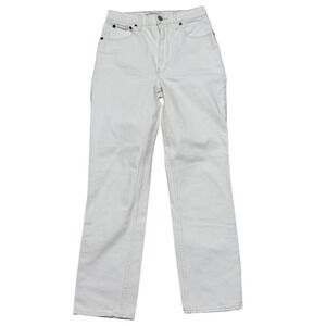 Abercrombie & Fitch Jeans Womens 2 Short White 90s Straight Ultra High Rise
